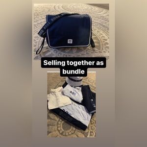 Boss boys baby bag and set